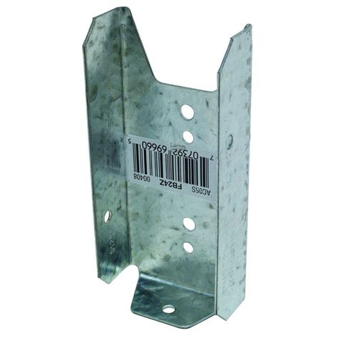 home depot metal fence bracket|galvanized steel fence brackets.